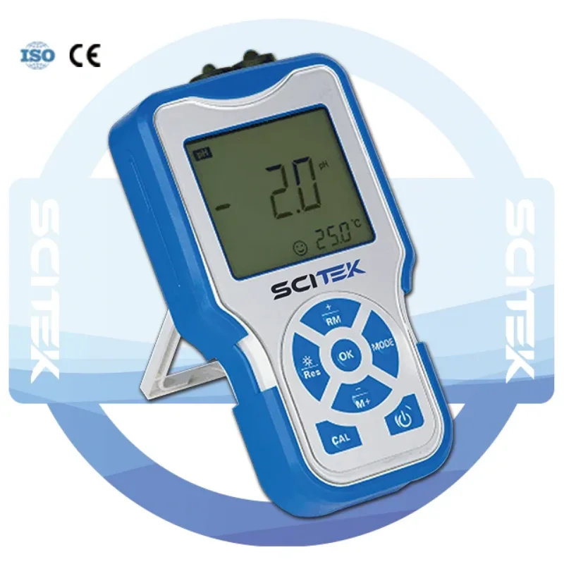 SCITEK Benchtop PH/Konduktivitas/Meter Oksigen Terlarut Polarografi DO Elektroda Meteran Oksigen Terlarut