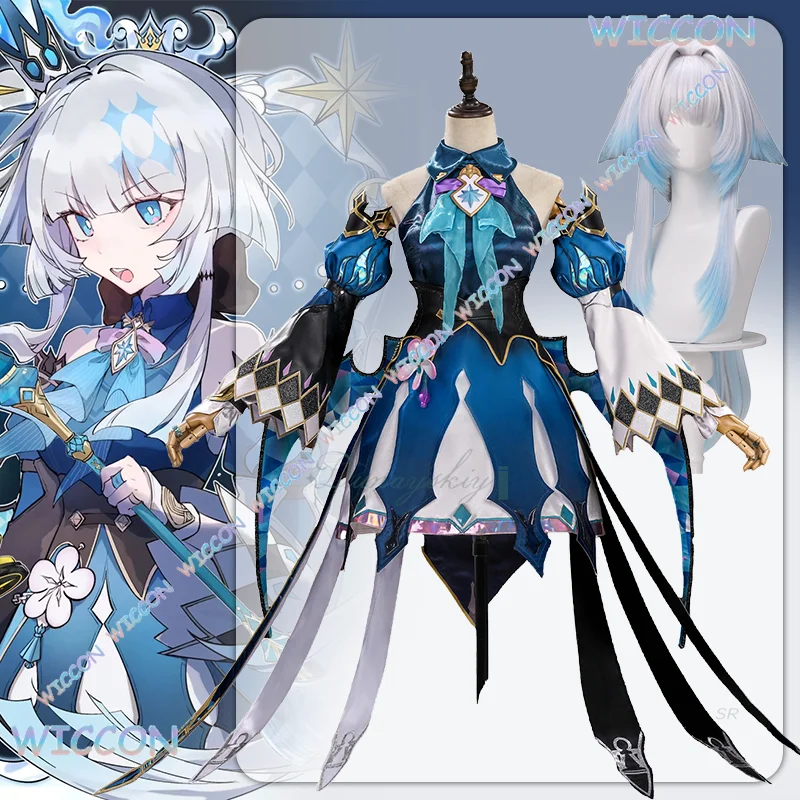 

Honkai Star Rail YesOk/Cerydra Cosplay Costume Game Character Outfits Accessories Full Set Fantasy Uniform Halloween Carnival