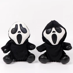 Muñeco de peluche de la cara de los fantasmas para niños, figura de la muerte, muñeco de Halloween, Grimace, empresa, regalos de vacaciones, regalos de Halloween, nuevo