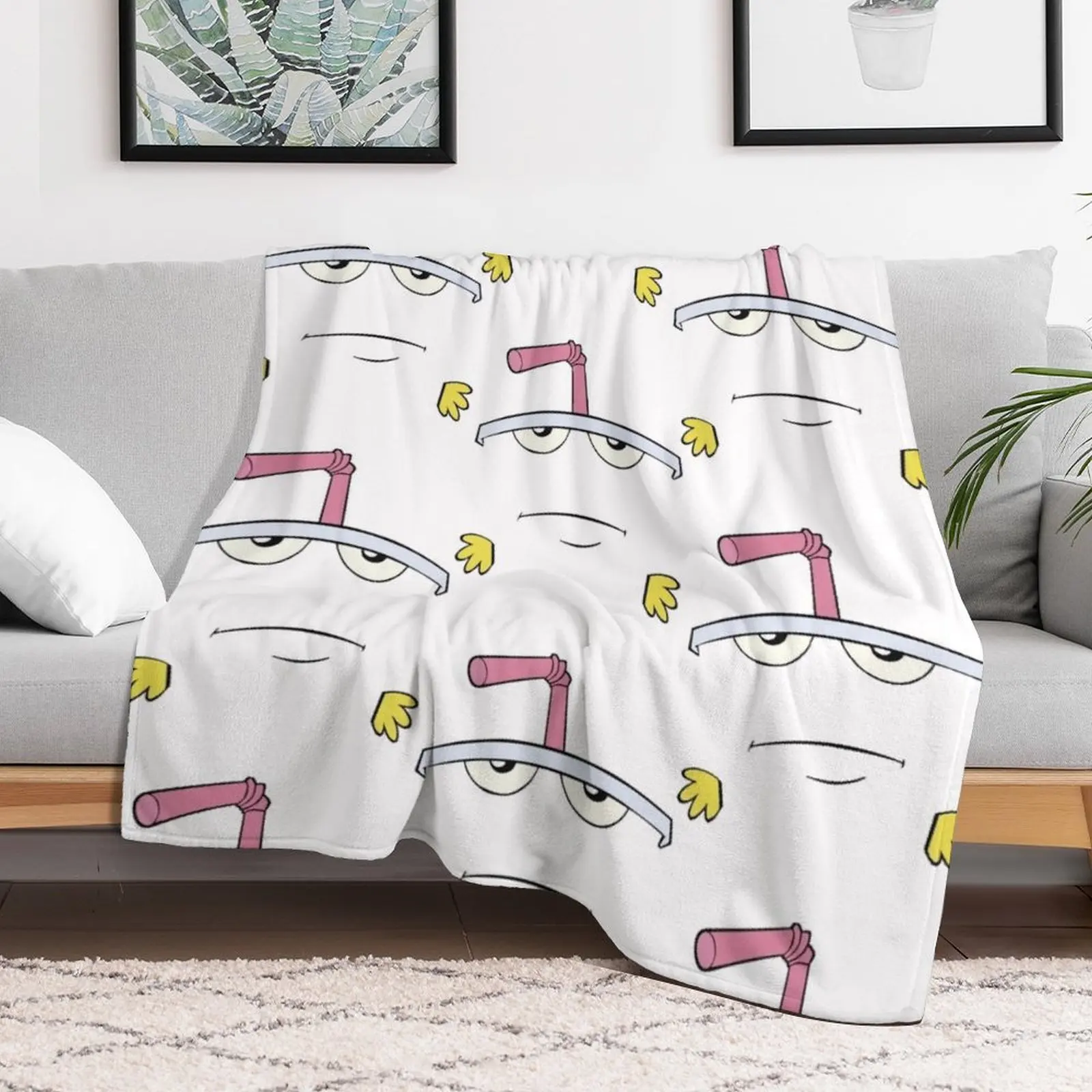 Aqua Teen Hunger Force - Master Shake Throw Blanket Tourist Kid'S Blankets