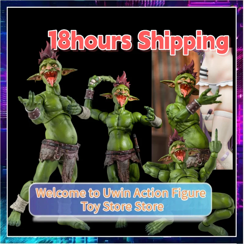 

[Доставка за 18 часов] Оригинальная новая коллекционная фигурка HopDo Toys 1/12 Мохиканский гоблин, 6 дюймов, подвижная, модель, игрушка, подарки