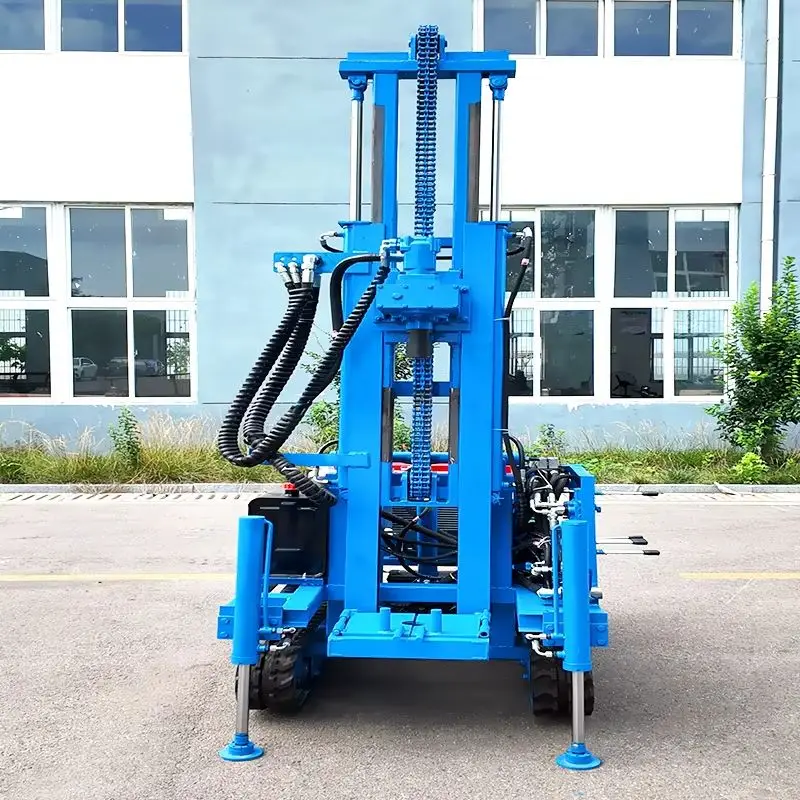 

Customized 200m Reliable Water Well Drilling Rig 22hp Diesel Crawler Drill Machine