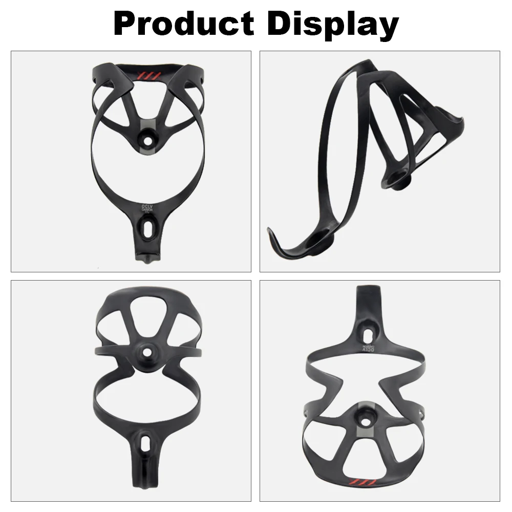 RXL SL Carbon Bottle Cage Road Bicycle Lightweight UD Matte Black Mtb Bottle cages Mountain Bike Bottle Holder