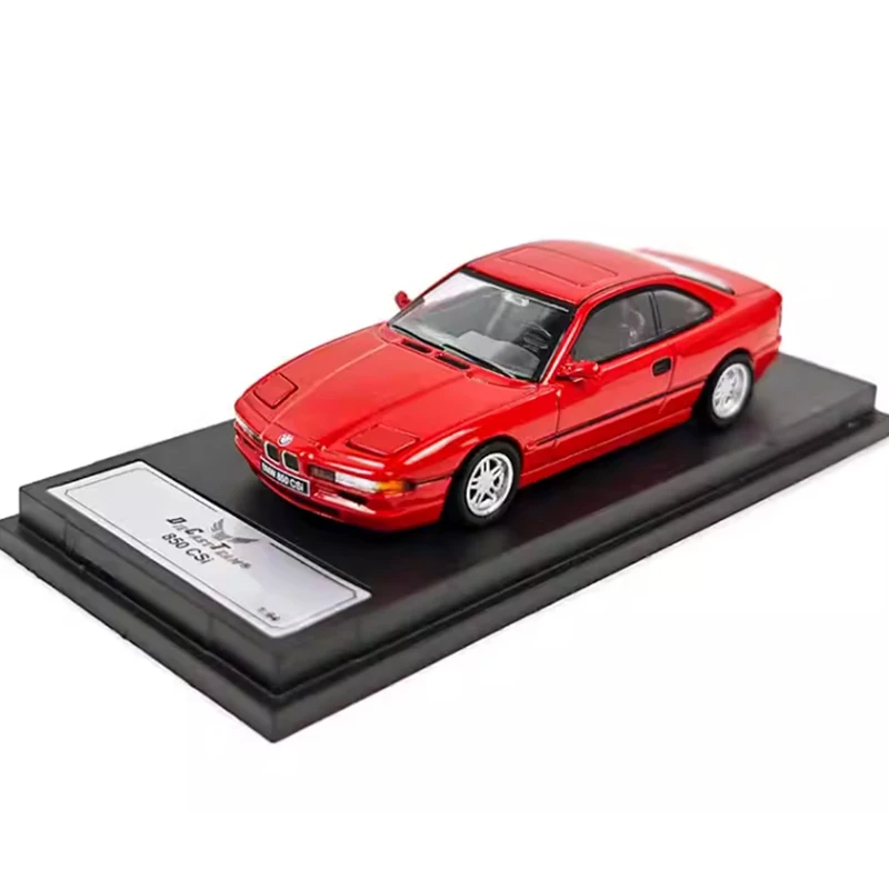 

GCD Diecast 1/64 Scale 850 CSi Vintage Sedan Alloy Simulation Car Model Out Of Print Collection Display Toy Gift Souvenirs