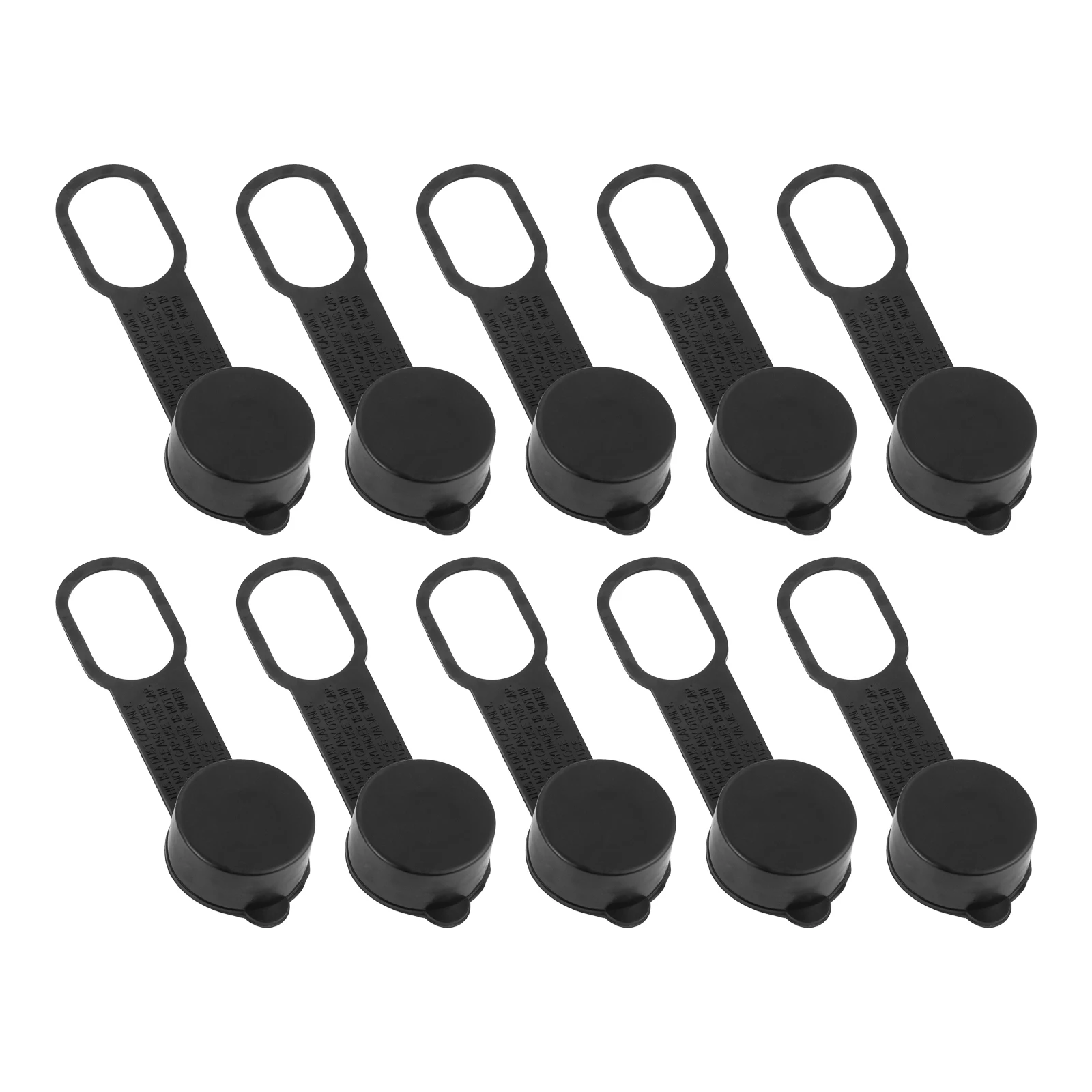 10Pcs QCC1 Propane Dust Caps Propane Tank Filler Valve Dust Cap Strap Gauge Fitting Thread Protection Sleeve Cap for Adapter