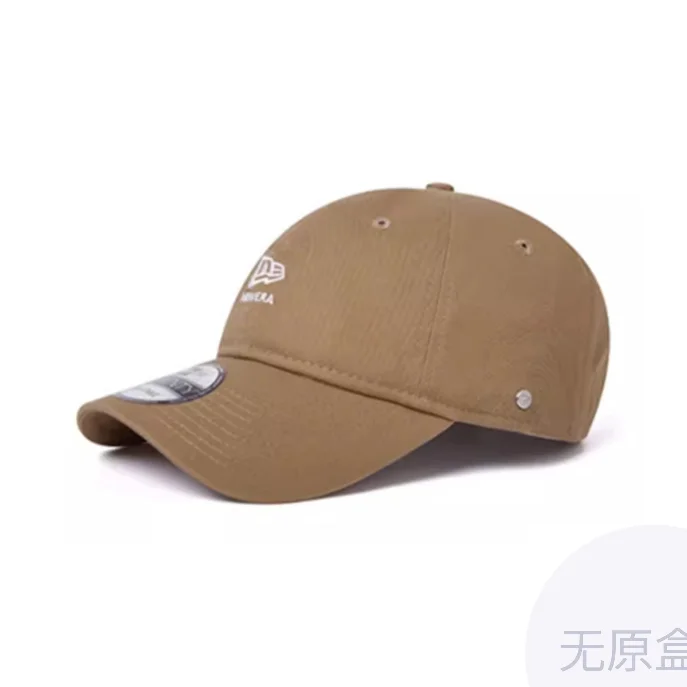 casquettes-de-baseball-en-coton-new-era-unisexe-marron-13793072