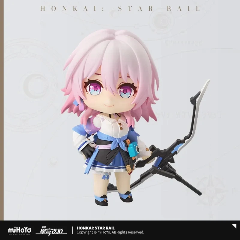 Honkai: Produits dérivés Star Rail, Cosplay 7 mars, ABS et PVC Clay Figure Game Rick, Pré-vente authentique