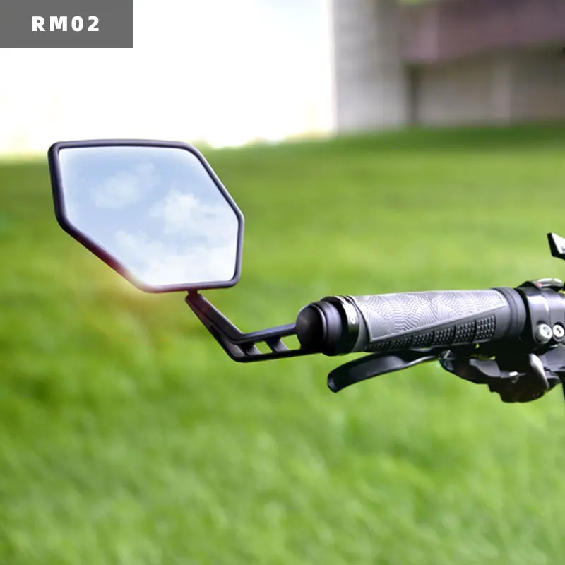 EASYDO Bicycle Mirror Universal WideRange 360° Adjustable Rearview Mirror Electric Scooter Convex Glass Durable Bike Accessories