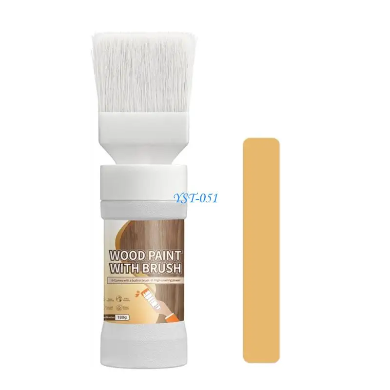 E15A Water Based Gold Foil Paint Integrated Brush For Home Decoration Strong Bonding