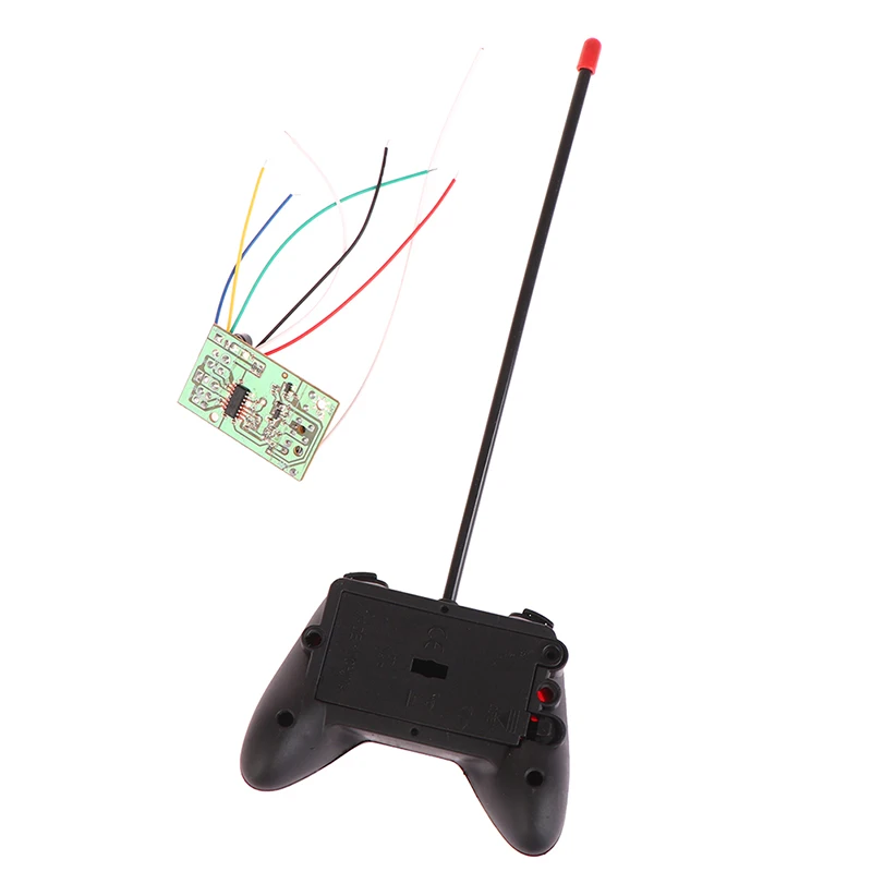 RC Remote Control 40MHz Sirkuit PCB Pemancar Dan Penerima Sistem Radio Dengan Set Antena Untuk Mobil Truk Mainan