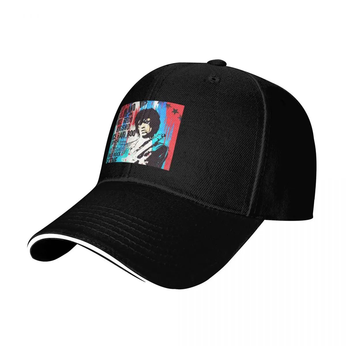 Keith Richards pop art Premium Baseball Cap Low Profile Unstructured Unisex for Men Women Outdoor Golf Running Hiking
