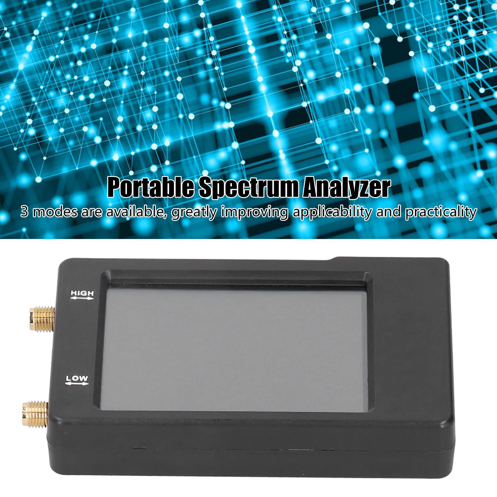 Spectrum Analyzer Handheld Simple Portable Small Analysis Tool tinySA 0.1MHZ‑350MHz Network Analyzers