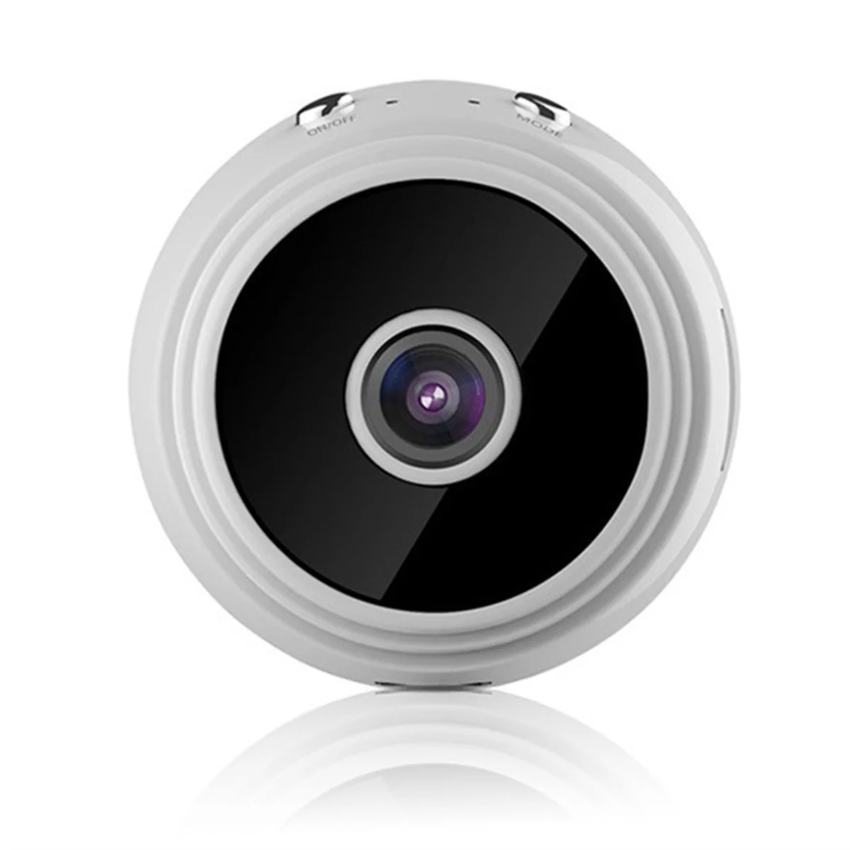 A14M A9 Câmera Portátil Sem Fio Câmera Wifi Home HD Câmera de Segurança Câmera Esportiva Ao Ar Livre Webcam, Preto