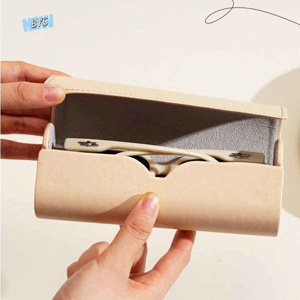 

Leather Pu Glasses Case Large Capacity Anti-lost Eyewears Storage Box Dust-proof Eyewear Protector Case
