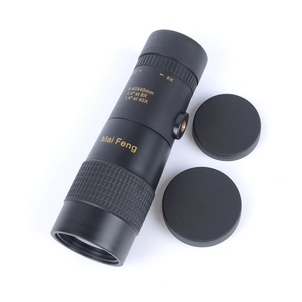 8-40X Hunting Metal Zoom Monocular Telescope BAK 4 Jumelles Concert Mobile Phone Photography HD Spyglass Spotting Scope Teleskop