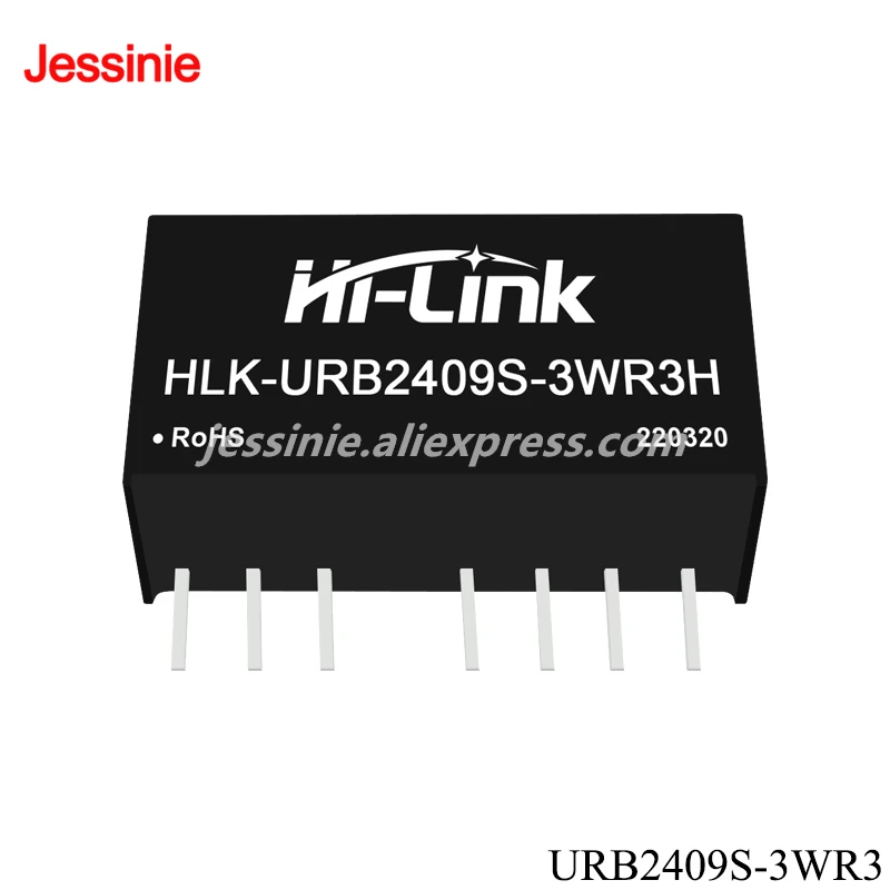 Picture 4: DC-DC 24V 3W Isolated Switching Power Supply Module Short Circuit Protection URB 2405S/2424S/2403S/2409S/2412S/2415S-3WR3