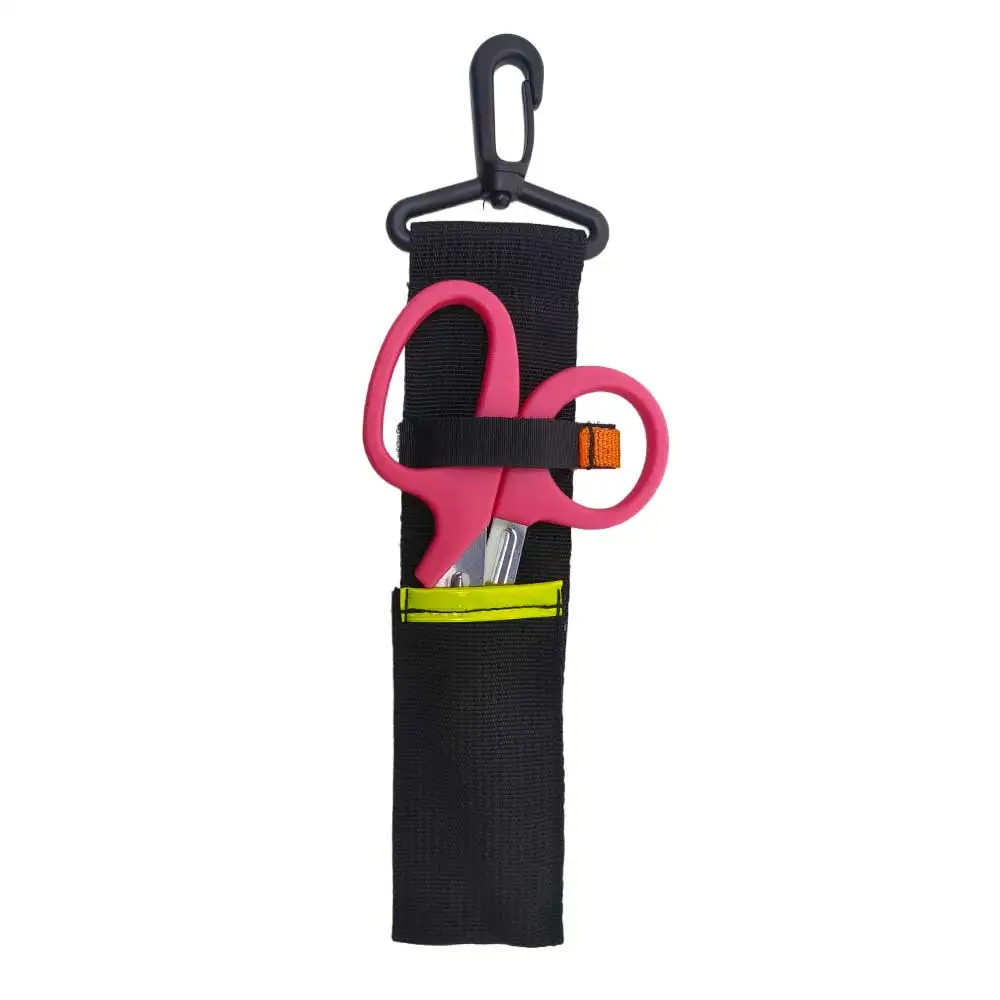 Dive Scissors Stainless Steel with Knife Sheath for Cutting Fishing Nets & Ropes Underwater Diver BCD Belt Scissors view 4