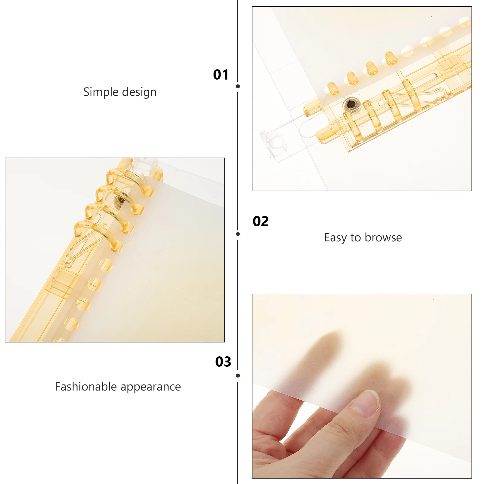 

Обложка книги с вкладышами A4, обложка премиум-класса, застежка на кнопку, защита документов, блокнот, органайзер в виде ракушки