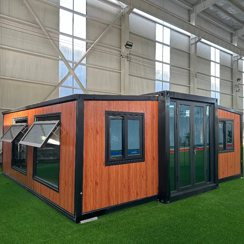 Wholesale Foldable Portable Houses Container House Luxury 2 3 4 Bedrooms Extendable Modular Home Villa 20ft 40ft Tiny Homes