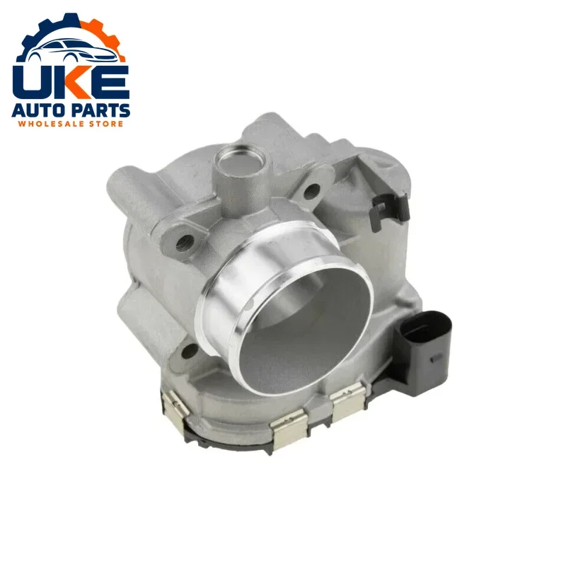 7S7G9F991CA Car Throttle Body with Position Sensor Compatible With Ford Fiesta 1.6L Focus 12-15 Kuga 13 2011-2019 7S7Z9E926A