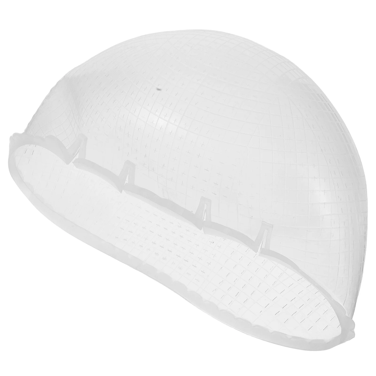 

Cross Hole Silicone Highlight Cap Hair Dye Tool Reusable for Salon and Home Frosting Hair Highlights Frosting Cap Highlights