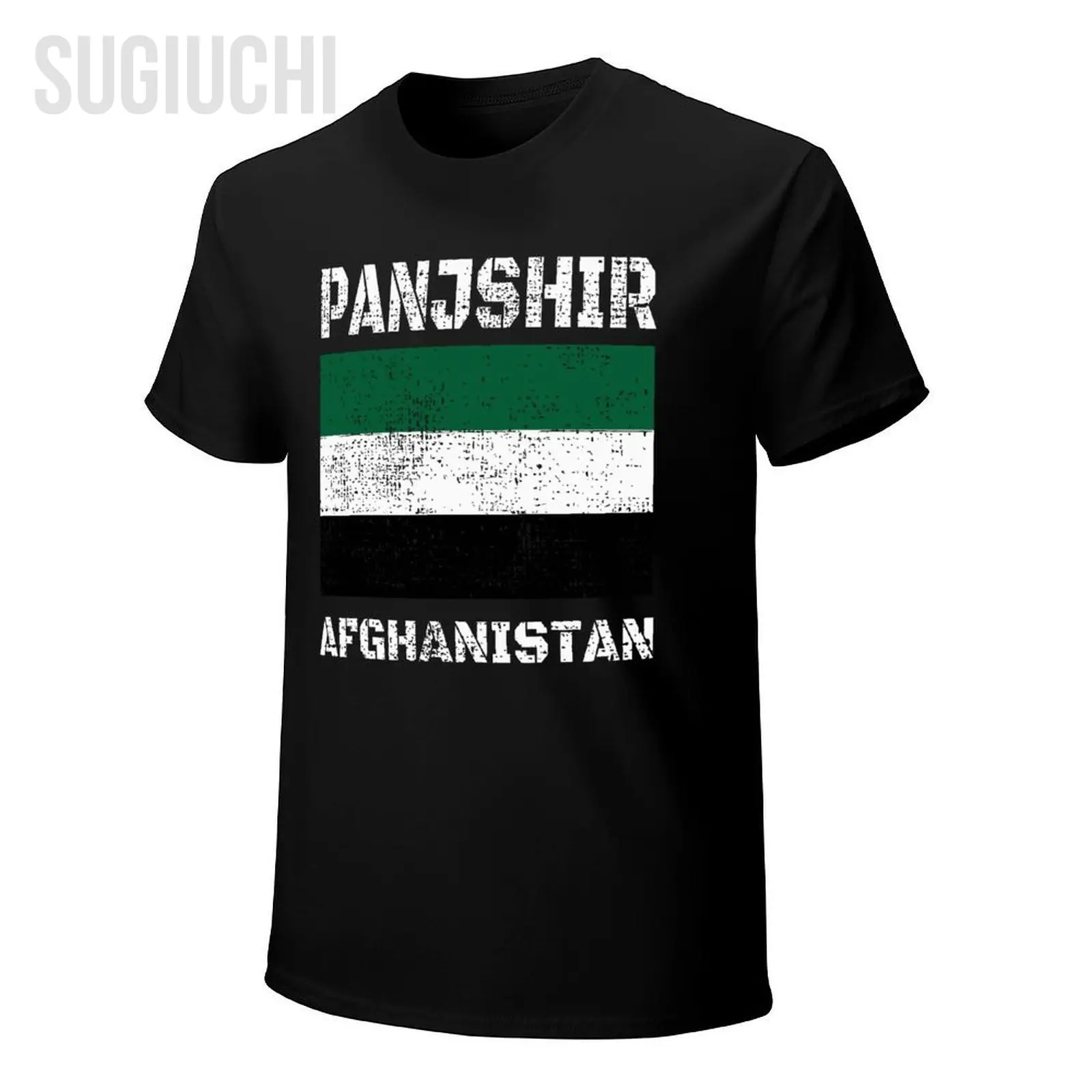 Men Panjshir Flag Afghan Afghanistan Tshirt Tees O-neck T Shirts Women Boys 100% Cotton Short T-Shirt Unisex All Seasons