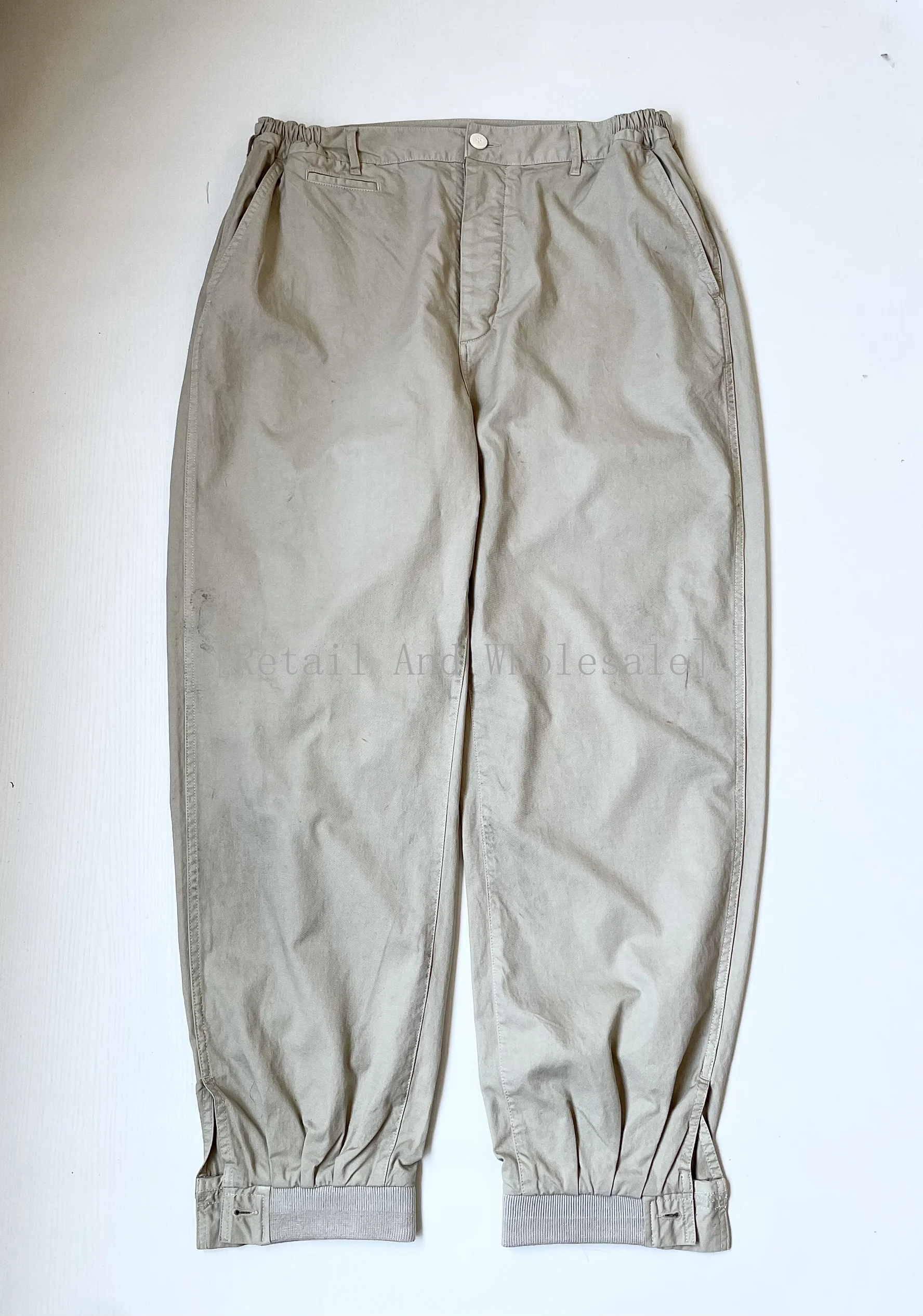 

VISVIM WMV CARROL CHINO PANTS DMGD racing casual trousers, stains are old