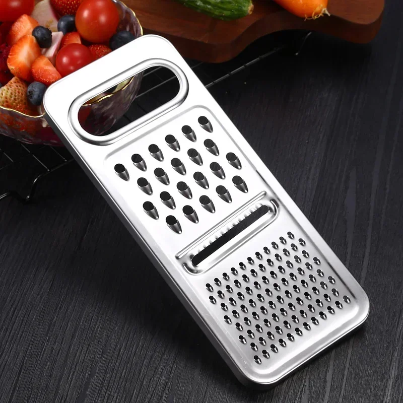 Stainless Steel Vegetable Fruit Slicer Cutter Multi-purpose Potato Lemon Cheese Grater Food Crusher Kitchen Accessories