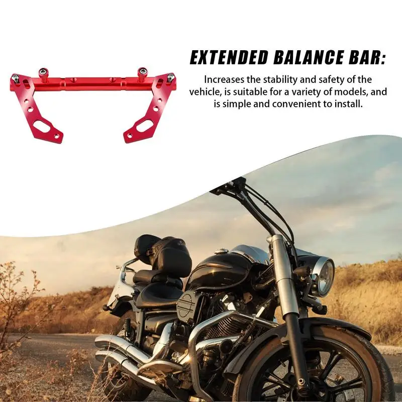 Motorcycle Balance Bar Handlebar Expansion Balance Bar Phone Holder Universal Modified Accessories For Motocross Handle Bars