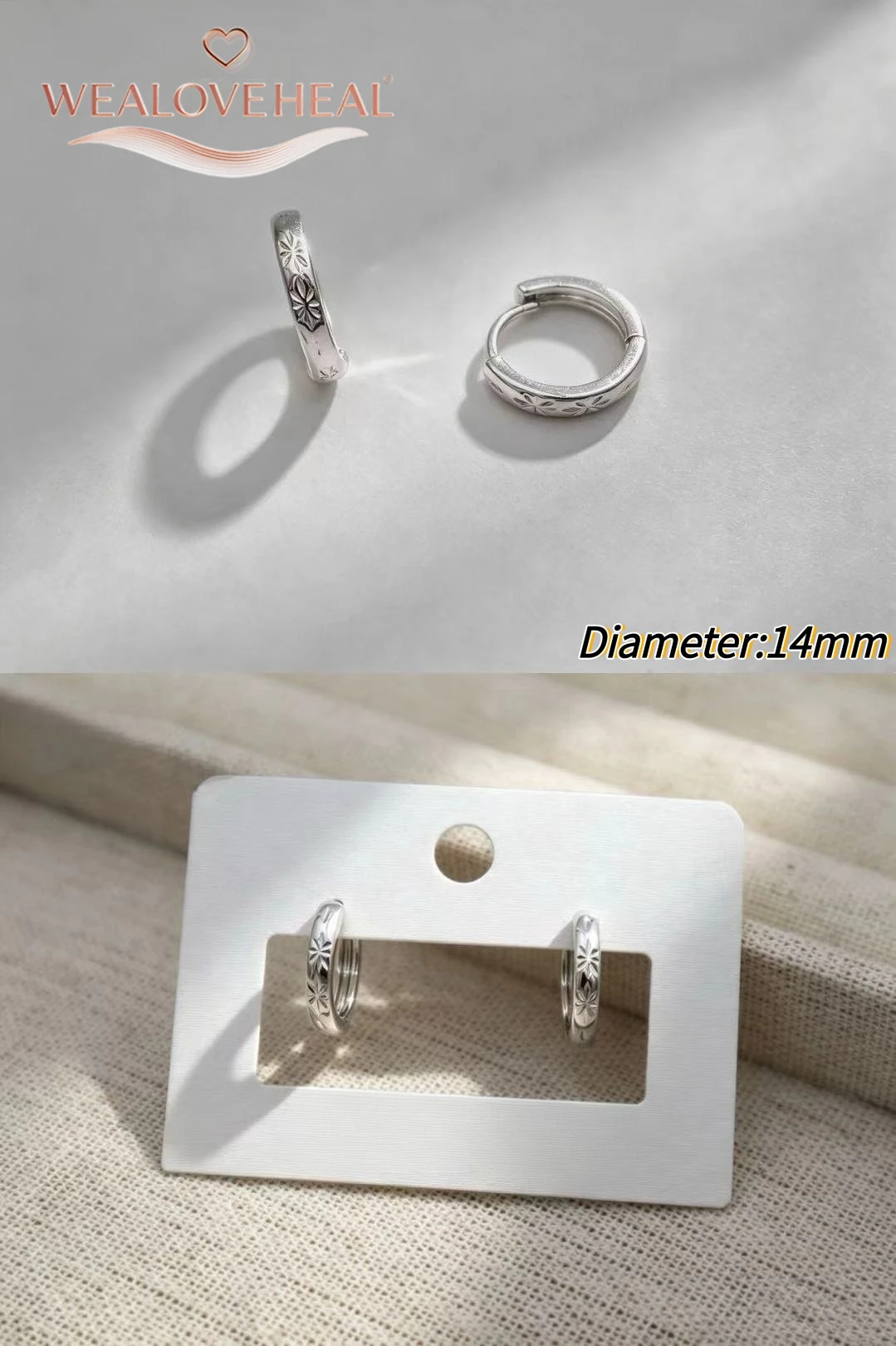 ohrringe damen, ohrringe, Rhodium-Plattierte Messing Kleine Creolen für Damen 2026 Trendige Gedrehte Runde Huggie Stern-Ohrringe Party Mode Ohrschmuck Geschenk – Detail 22