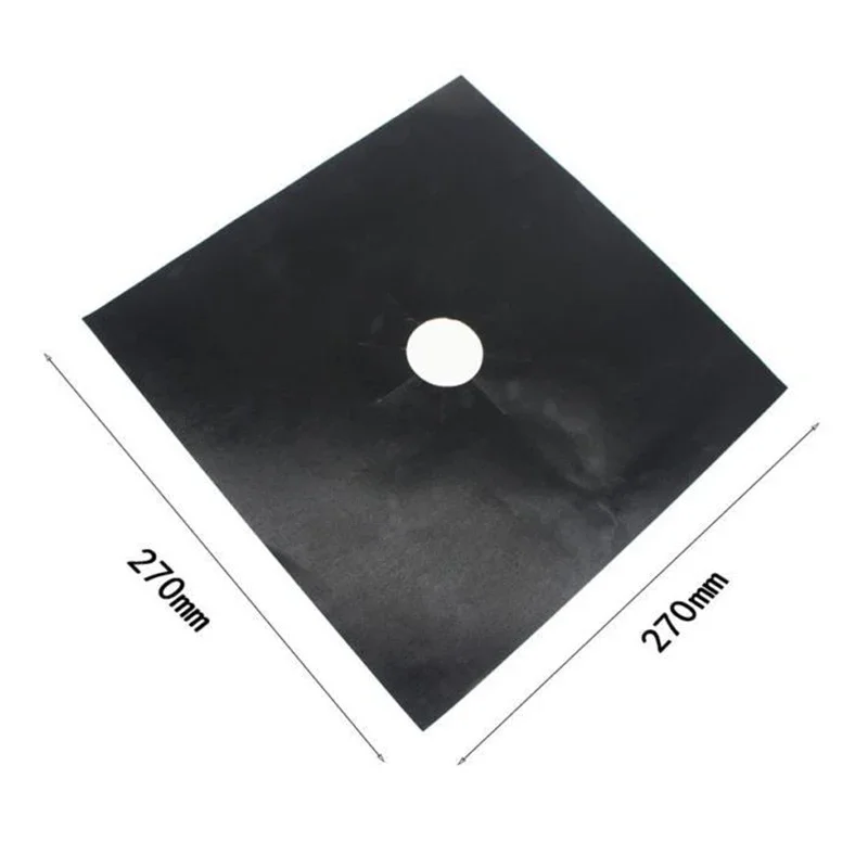4pcs/set Protection Pad For Gas Stove Oil-proof Gas Stove Surface Cleaning Protection Pad Non-stick Reusable Gas Stove Protector