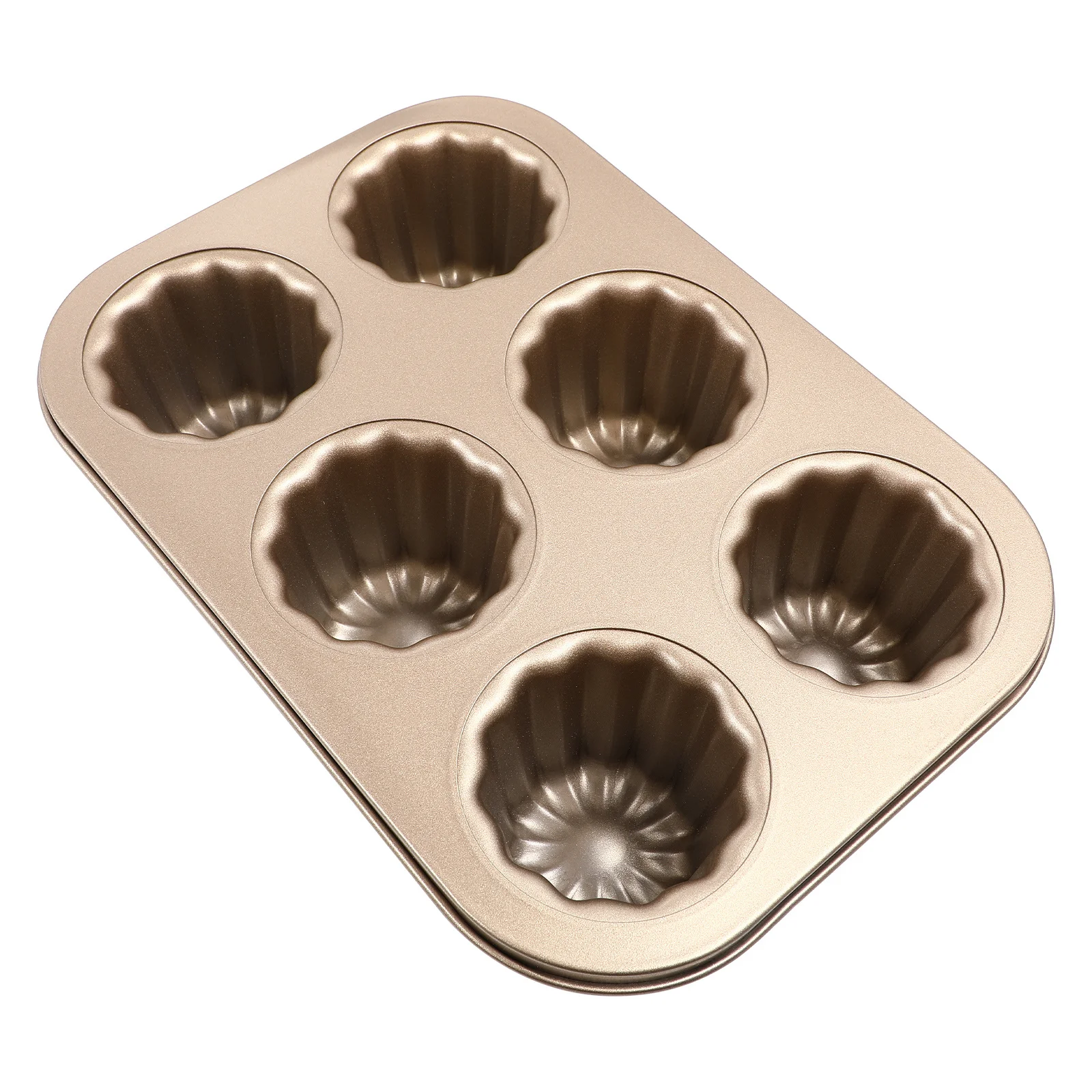 

Форма для торта, 6 чашек, антипригарная углеродистая сталь, сверхмощные формы для выпечки для выпечки кексов, кексов, десертных форм, формы