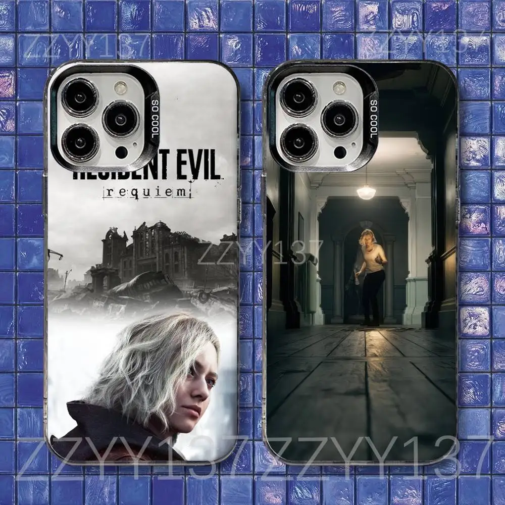 

Resident Evil Requiem Phone Case For iPhone 17,16,15,14,13,12,11,Air,X,XR,Pro,Max,Plus Shockproof Matte Cover