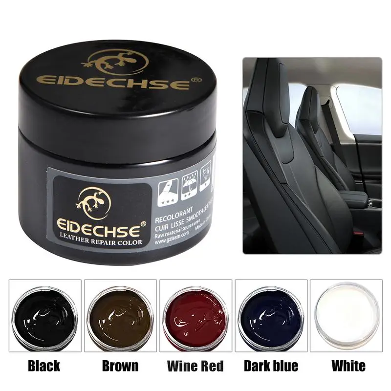 Leather Repair Tool Car Seat Sofa Coats No Heat Liquid Leather Vinyl Restorer Holes Scratch Cracks Rips Polish Paint Care