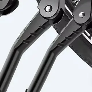 Adjustable Bicycle Stand For 24-29 Inch Wheels Aluminum Alloy Side Support Feet Parking Kickstand Cycling Equipment Part view 4