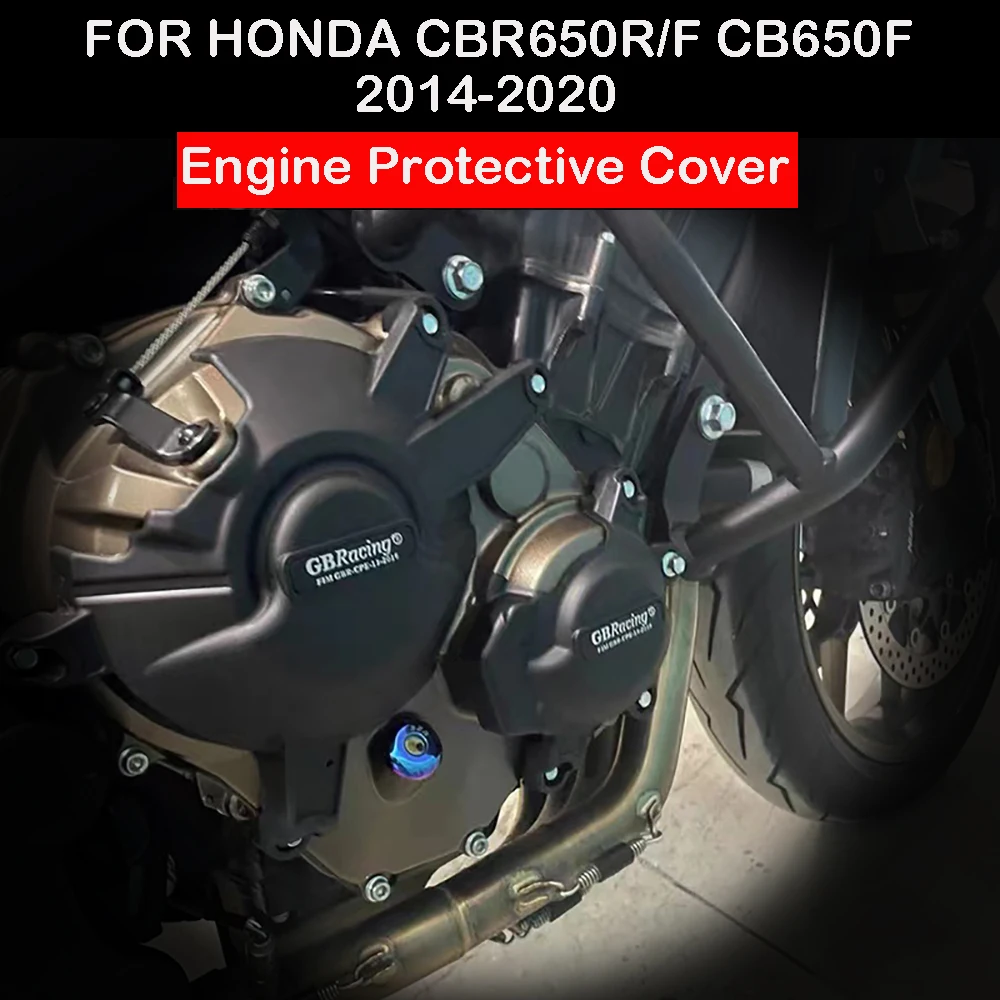 

Motorcycles Engine Cover Protection Case For HONDA CBR650F CB650F CBR650R CB650R 2014-2020 GB Racing Engine Covers