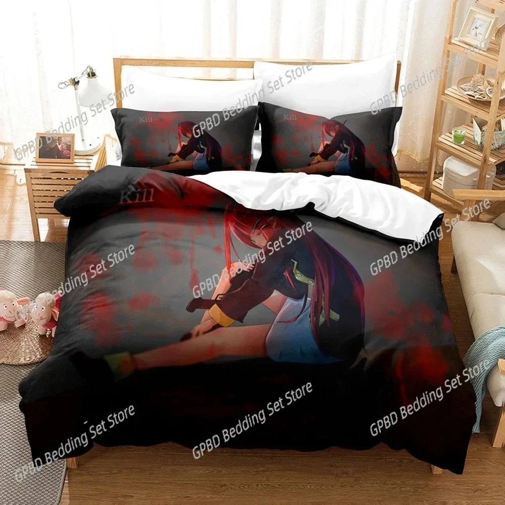 New Anime AOTU Shijie AOTU World Bedding Set Luxury Duvet Cover Bed Set Quilt Cover Pillowcase,King Queen Twin Size Luxury