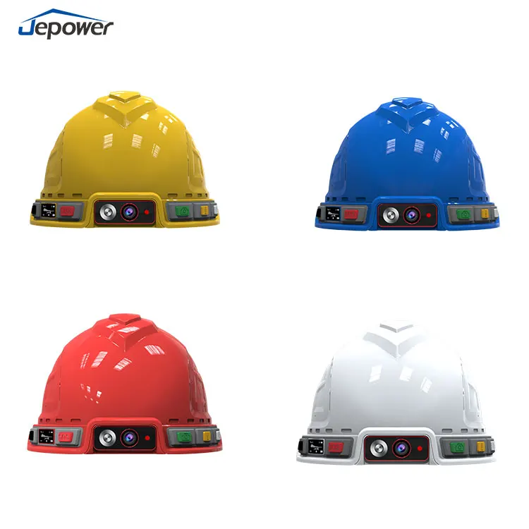 5G Smart Safety Helmet with AI Voice Control & Vital Signs Monitoring, National Safety Certified, Multi-Alert Functions