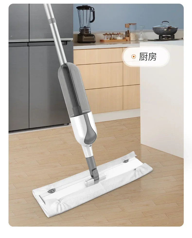 Steam Mop Cleaning Supplies, A Good Helper for Kitchen, Living Room and Bedroom, It Is More Convenient to Change the Head