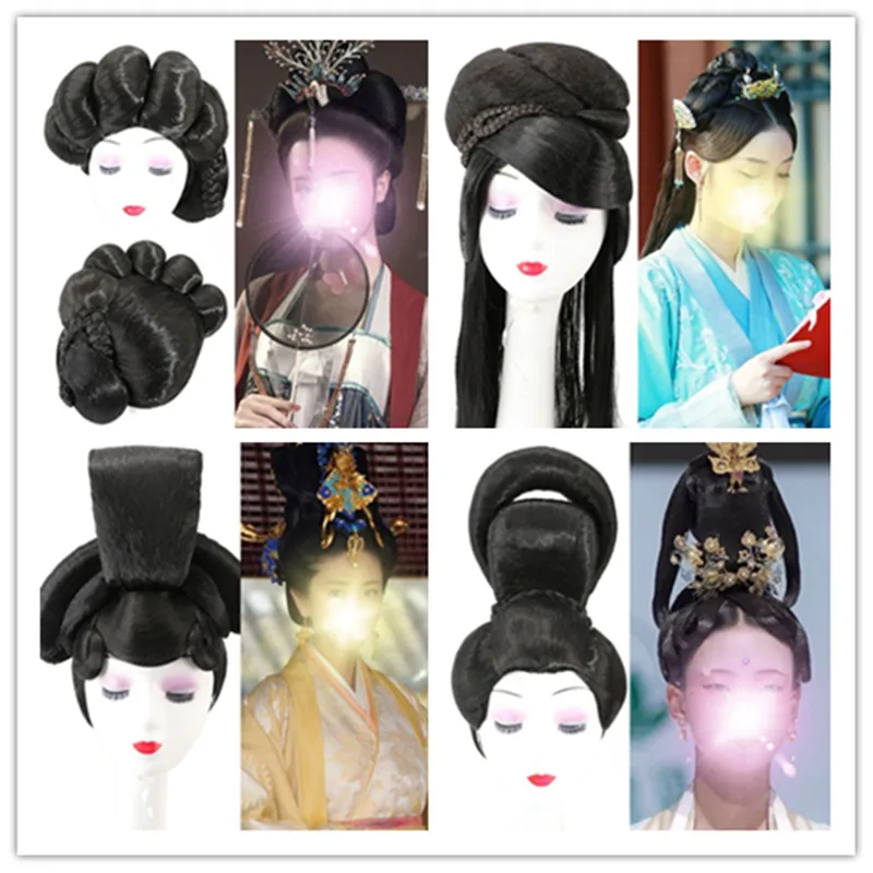 produit-capillaire-en-soie-haute-temperature-pour-adultes-coiffures-chinoises-anciennes-beaute-de-princesse-coiffure-complete-pour-photographie-en-studio