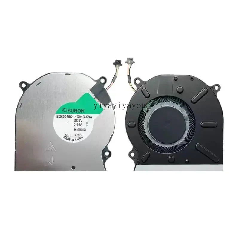 Laptop CPU Cooling Fan EG60050S1-1C01C-S9A DC5V 0.45A 4-Pin For HUAWEI MateBook 13 14 HNL-WFQ9 WDQ9 WFP9 Fan