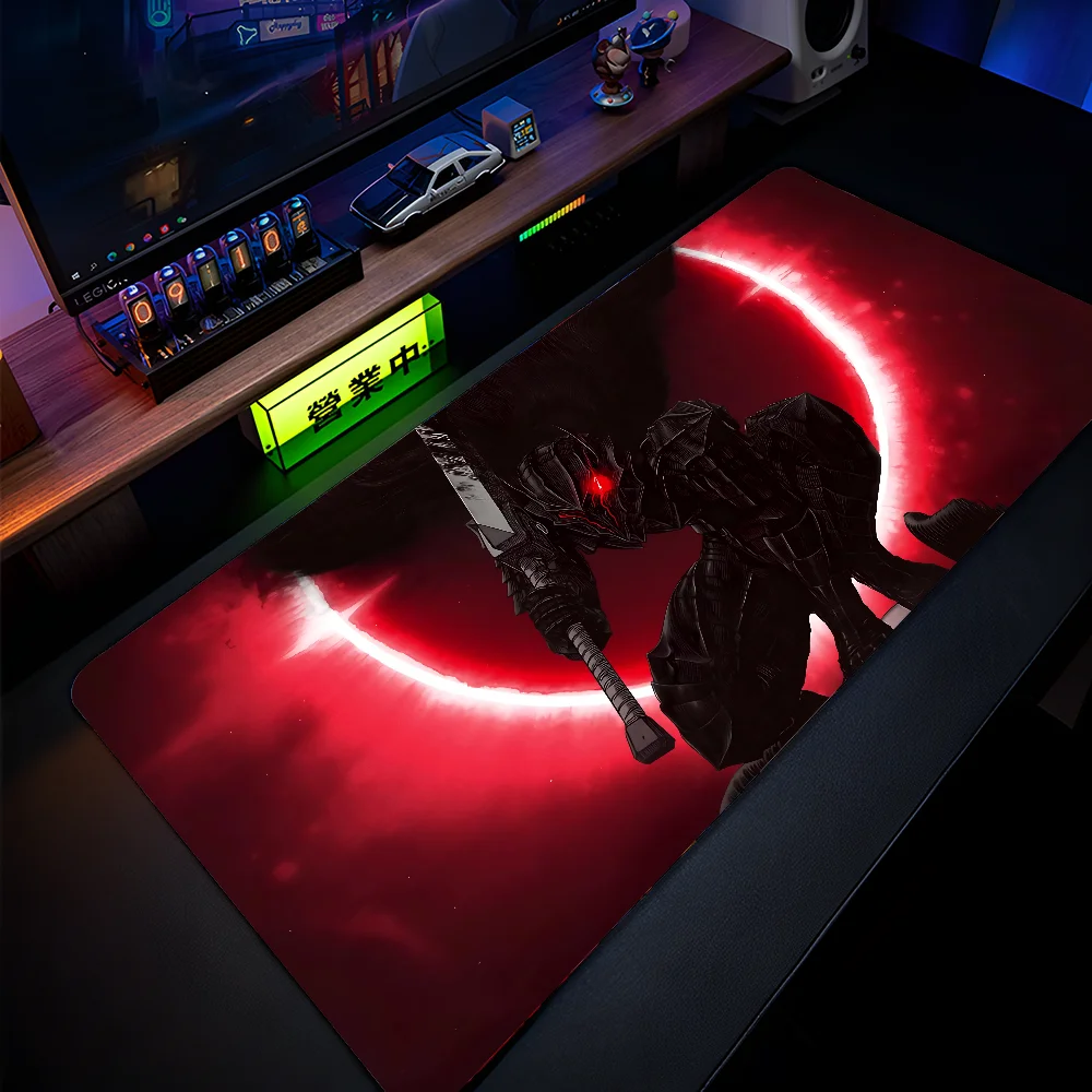 Anime B Berserk Mousepad Large Gaming Mouse Pad LockEdge Thickened Computer Keyboard Table Desk Mat