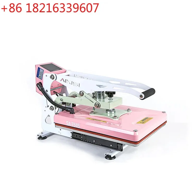 TAO Heat Transfer Machine Semi-Automatic T-Shirt Heat Press Machine Digital Hot Stamping Machine for Clothes