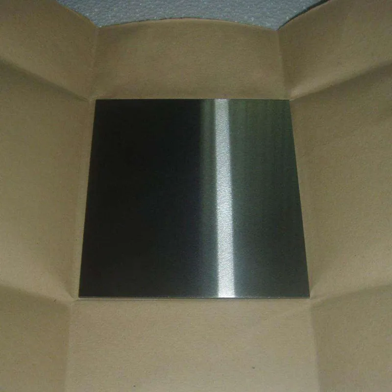 High Purity Tungsten Flake 1mm-10mm*100mm*100mm Thick Tungsten Plate/Sheet/Foil Metalworking W Element Wear-Resistant Customize