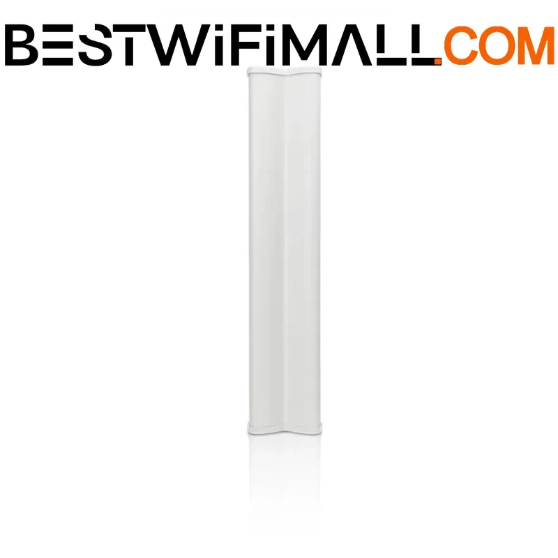 

UBIQUITI AM-2G15-120, секторная антенна UISP AirMAX 2.4 ГГц 120° 15dBi 2x2 для базовых станций, Rocket M BaseStation