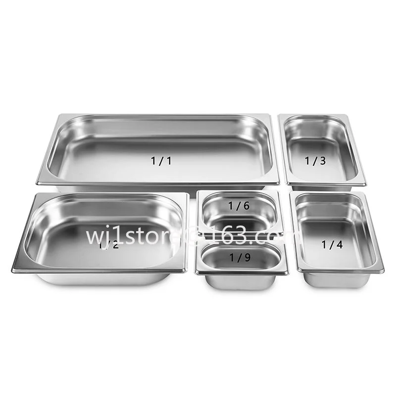 multi-size gourmet container stainless steel  restaurant kitchen equipment pot
