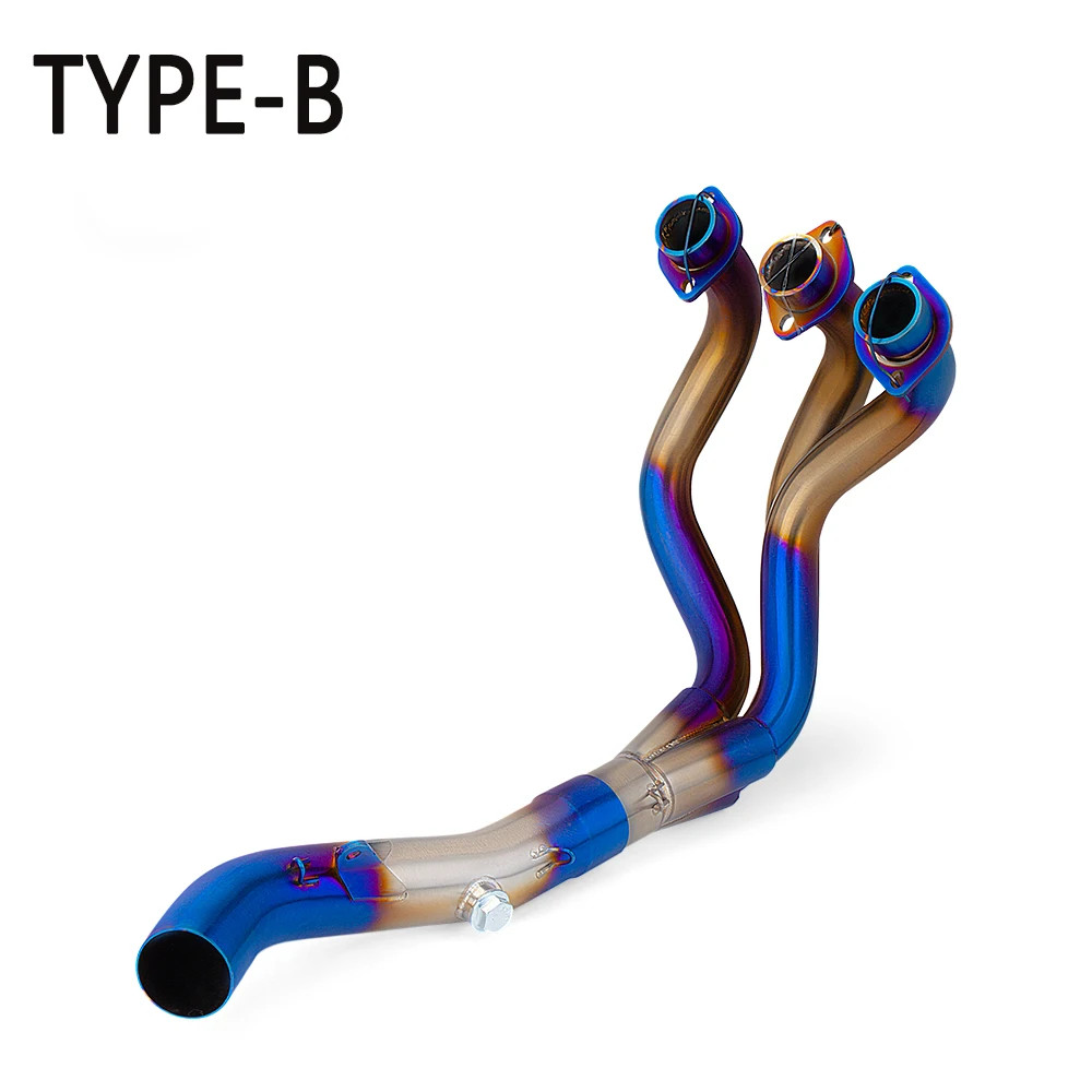 Modify Escape Systems Front Link Pipe 51mm For MT-09 FZ-09 TRACER 900 GT FJ09 MT09 2014-2021 Motorcycle Exhaust Slip On