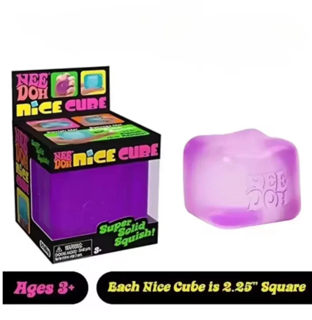 Needoh Nice Cube, Sensorisches Spielzeug, Anti-Stress-Blöcke, Stressabbau-Puzzle, Druckentlastung, Souvenir für Kinder – Detail 2