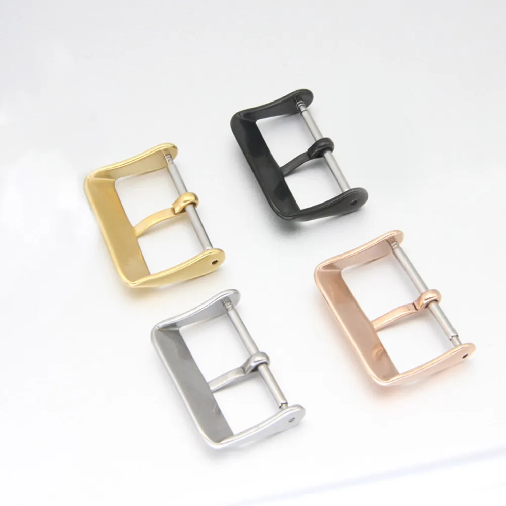 1Pcs Stainless Steel Watch Buckle Durable Clasp 18mm for Men Women Silicone Electronic Bands Watch Clasp