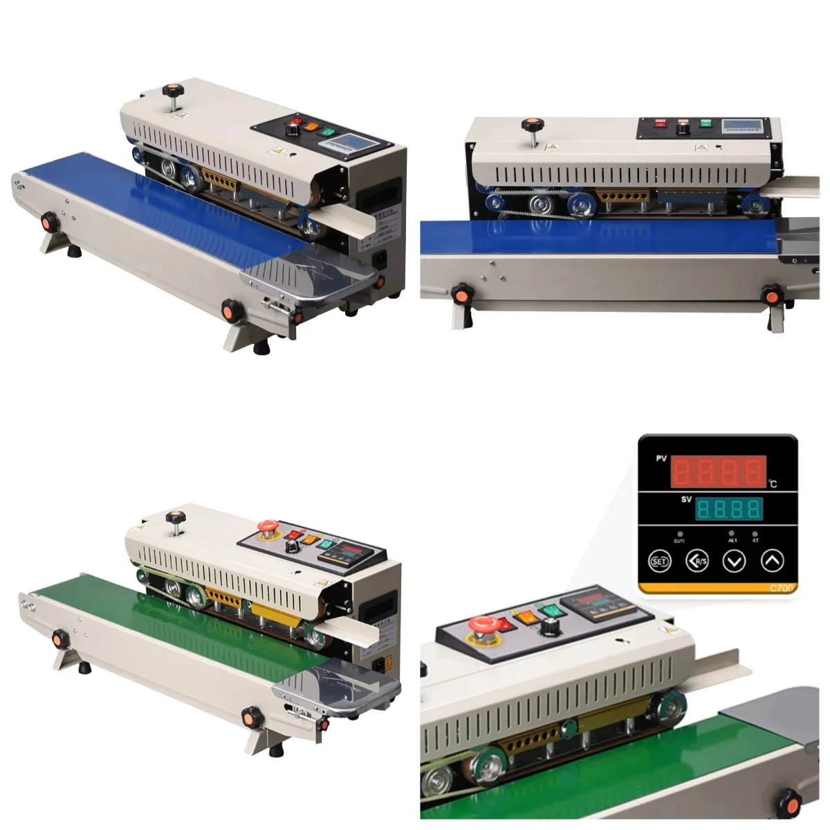 STLLow Price  Semi-automatic Plastic Bag Sealing  FR900 Sealing Machine  Heat Sealing Machine for  Food Bags